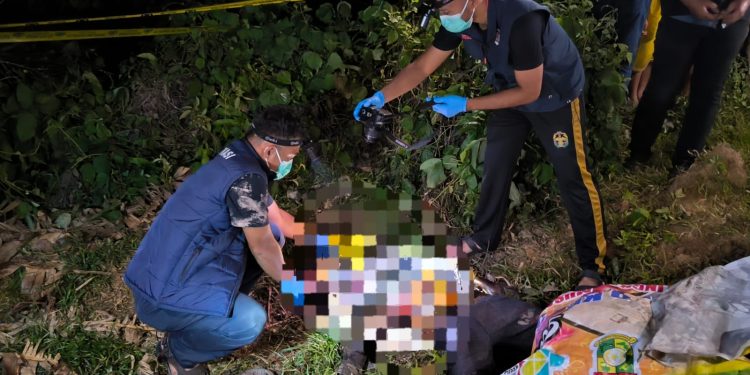 POLSEK TAPUNG HULU TANGANI PENEMUAN MAYAT – TERIDENTIFIKASI SEORANG PRIA DENGAN RIWAYAT SAKIT KEJIWAAN