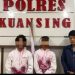 Demi Viral 2 Pemuda Berpakaian Ala Pocong, Keliling Kota Taluk Kuantan.