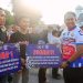 Tekan Aksi Balap Liar, Polres Siak Gelar Latihan Bersama Drag Bike di Sirkuit Non Permanen Panglima Gimbam