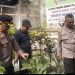 Kapolsek Sukajadi Sambang Kebun Kelompok Tani Wanita HARAPAN KELUARGA Dalam Rangka mendukung Ketahanan Pangan.