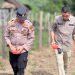 Polres Kuansing Dukung Ketahanan Pangan Melalui Penanaman Jagung Pipil di Desa Teluk Pauh