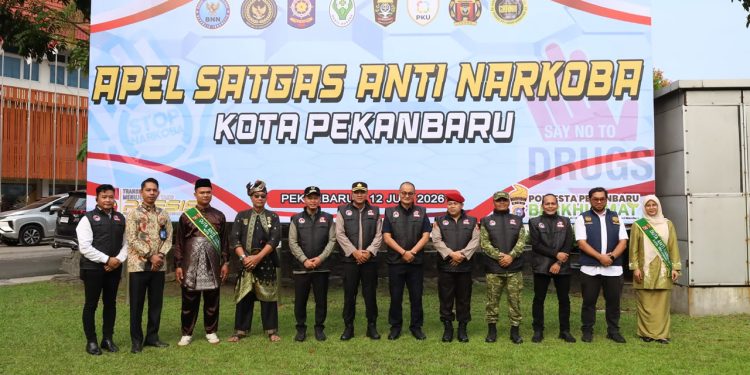 Kapolresta Pekanbaru: Setiap 1–2 Hari Satu Tersangka Narkoba Berhasil Ditangkap, Satgas Anti Narkoba Harus Jadi Garda Terdepan Pencegahan