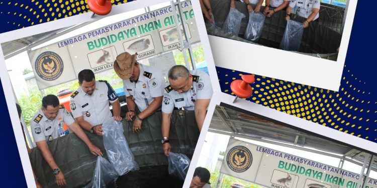 Pembinaan Kemandirian Lewat Budidaya Lele Di Lapas Narkotika Rumbai