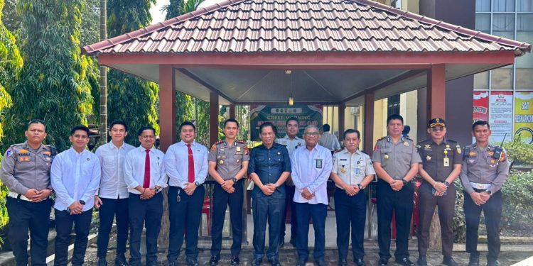 Kapolres Kuansing Gelar Coffee Morning Criminal Justice System (CJS), Perkuat Sinergi Antar Aparat Penegak Hukum