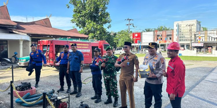 Antisipasi Musim Kemarau, Ujung Batu Gelar Apel Siaga Karhutla Tingkat Kecamatan