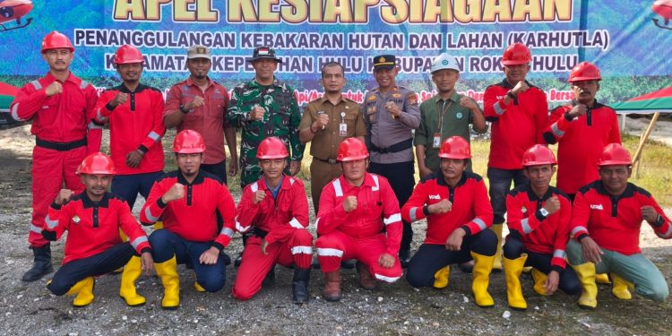Kapolsek Kepenuhan Tegaskan Kesiapsiagaan Karhutla Dimulai dari Deteksi Dini, Apel Siaga Satukan Komitmen Seluruh Elemen di Kepenuhan Hulu
