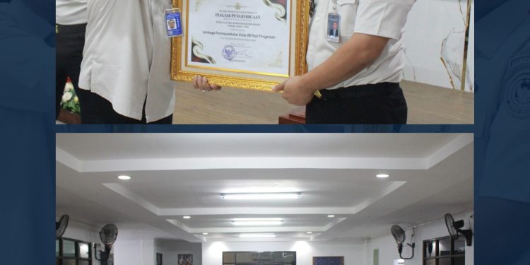 Terima Penghargaan Pelayanan Publik, Lapas Pasir Pangarayan Siap Perkuat Kinerja Bersama Kakanwil Ditjenpas Riau yang Baru