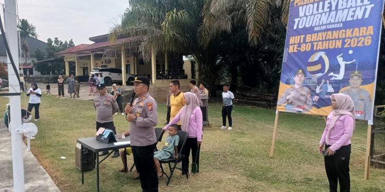 Sambut HUT Bhayangkara ke-80, Polsek Hulu Kuantan Gelar Turnamen Voli Putri Pererat Silaturahmi dan Semangat Sportivitas