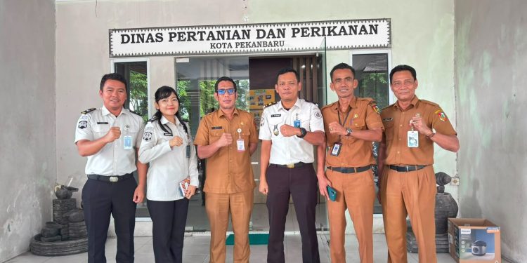 Perkuat Pembinaan Kemandirian, Lapas Pekanbaru Gandeng Distankan Kota Pekanbaru Kembangkan Budidaya Ayam Petelur