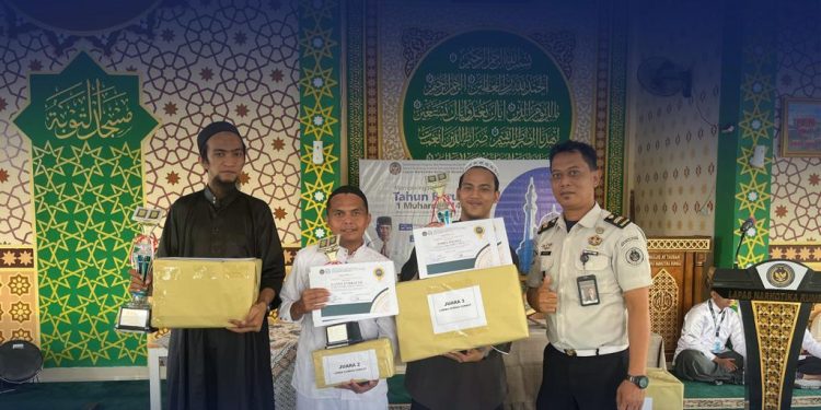 Penyerahan Hadiah Lomba Semarak Tahun Baru Islam, Wujud Keberhasilan Pembinaan Kepribadian di Lapas Narkotika Rumbai