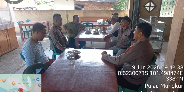 Jumat Curhat, Polsek Jajaran Polres Kuansing Perkuat Sinergi dengan Masyarakat Jaga Kamtibmas