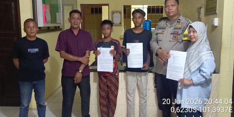 Perkelahian Dua Siswa SMP di Hulu Kuantan Diselesaikan Secara Damai, Polisi Kedepankan Mediasi dan Pembinaan