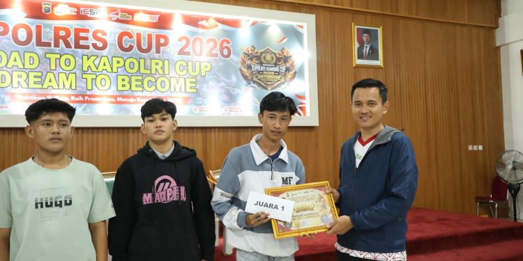 Tim Nightmare Juara Pertama Esports Kapolres Kuansing Cup 2026 Road To Kapolri Cup.