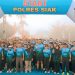 Dilepas Kapolres dan Bupati Siak,Sinergi Berlari, 600 Peserta Meriahkan ‘Road To Riau Bhayangkara Run 2026’ di Depan Istana Siak