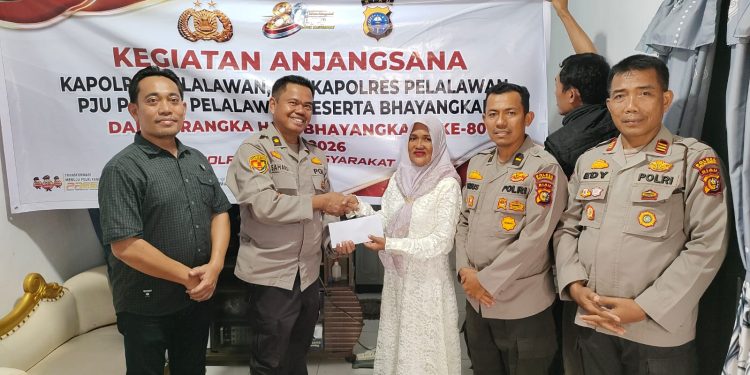 Anjangsana Bhayangkara Hut- 80 Kapolres Pelalawan Sapa Purnawirawan & Warakawuri: “Jasa Bapak/Ibu Tidak Akan Kami Lupakan”
