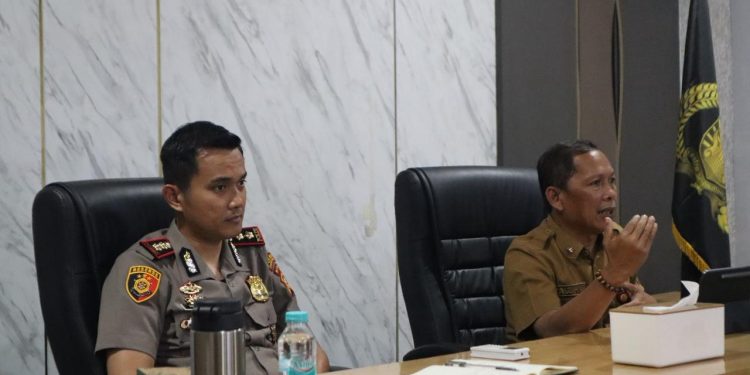 Kapolres Kuansing Pimpin Rakor Persiapan Pacu Jalur Rayon II dan MTQ Provinsi Riau 2026