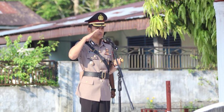 Kapolres Kuansing Pimpin Upacara Tabur Bunga Hari Bhayangkara ke-80, Kenang Jasa Para Pahlawan