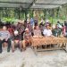 Polsek Singingi Gelar Syukuran Penyelesaian Jembatan Merah Putih di Desa Sungai Kuning, Sekaligus Lepas Personel BKO Polda Riau