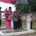 Hujan Deras Saksi Khidmat Ziarah Bhayangkara Ke-80 di TMP Setia Negara Pelalawan