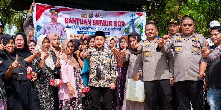 Polres Rokan Hulu Resmikan Sumur Bor untuk Warga Rambah Samo, Wujud Nyata Pengabdian Polri di HUT Bhayangkara ke-80