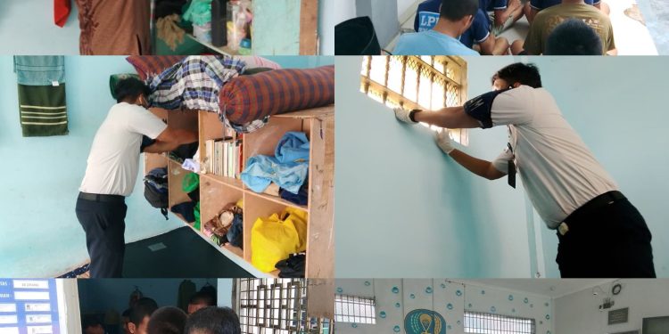 LPKA Kelas II Pekanbaru Gelar Razia Rutin, Pastikan Keamanan dan Ketertiban Tetap Terjaga