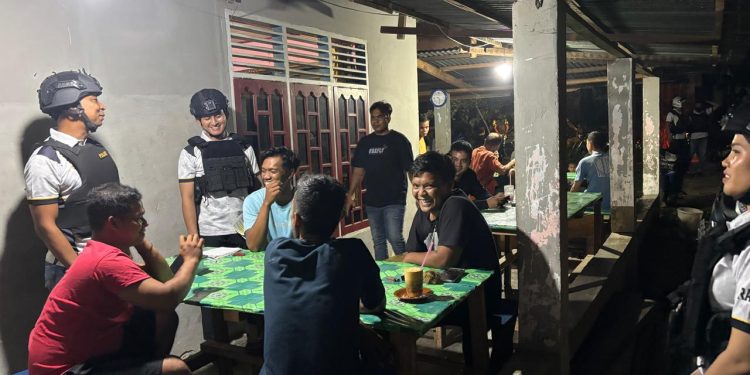 Patroli Skala Besar di Rambah Hilir, Polres Rokan Hulu Perkuat Komitmen Wujudkan Kampung Bebas Narkoba