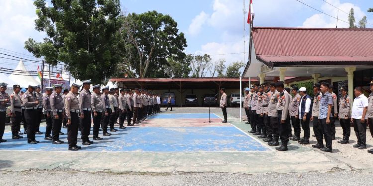 Polres Kuansing Maksimalkan Pengamanan Pacu Jalur Rayon II, Ciptakan Suasana Aman, Tertib, dan Kondusif