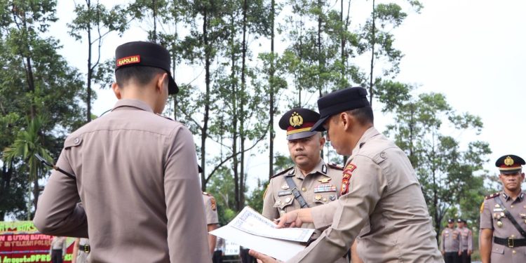 Kapolres Kuansing Pimpin Sertijab Empat Pejabat, Tekankan Profesionalisme