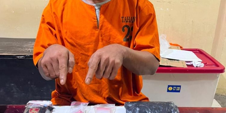 Dagang Sabu, Warga Desa Pauh Ranap Dibekuk Polisi
