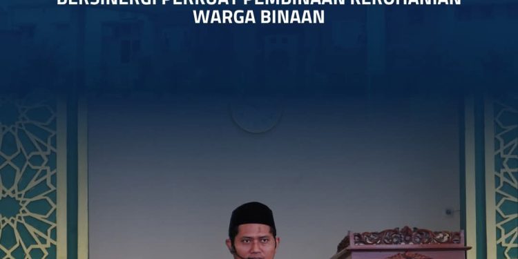 Rutan Pekanbaru dan Kemenag Kota Pekanbaru Bersinergi Perkuat Pembinaan Kerohanian Warga Binaan