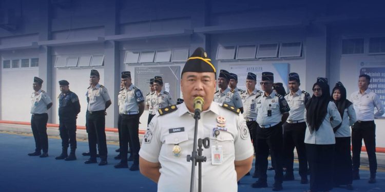Awali Pekan dengan Energi Positif Lapan Narkotika Rumbai Laksankan Apel Rutin Senin Pagi