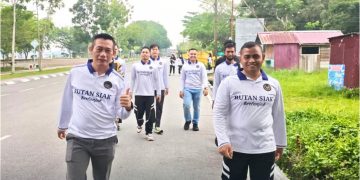 Rutan Kelas IIB Siak Menggelar Kegiatan Sabtu Sehat dengan Jalan Santai Bersama untuk Menjaga Kebugaran Jasmani Serta Mempererat Kebersamaan di Lingkungan Kerja