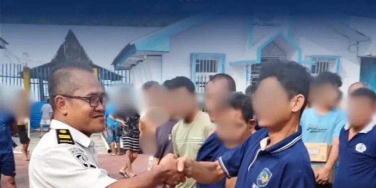 Pemasyarakatan yang Humanis: Lapas Bengkalis Penuhi Hak Warga Binaan melalui Pembagian Peralatan Mandi Gratis