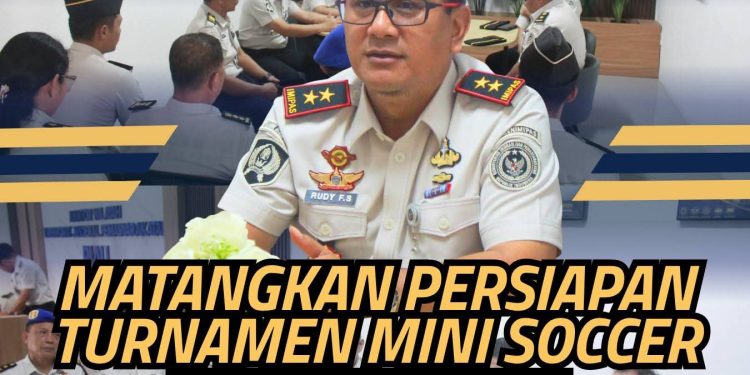 Matangkan Persiapan Turnamen Mini Soccer Kakanwil Ditjenpas Riau Cup 2026, Kakanwil Pimpin Rapat Koordinasi