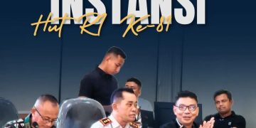 Sinergi Lintas Instansi Sambut HUT RI Ke-81