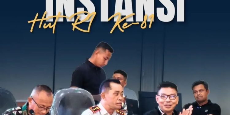 Sinergi Lintas Instansi Sambut HUT RI Ke-81