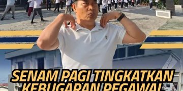 Senam Pagi Tingkatkan Kebugaran Pegawai, Kanwil Ditjenpas Riau Siap Hadirkan Pelayanan Prima