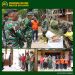 Pastikan Kesiapan Kunjungan Tim Wasev Mabesad, Dandim 0313/KPR Peninjauan Langsung Sasaran Fisik TMMD di Pangkalan Terap