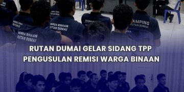 Rutan Dumai Gelar Sidang TPP Pengusulan Remisi Warga Binaan