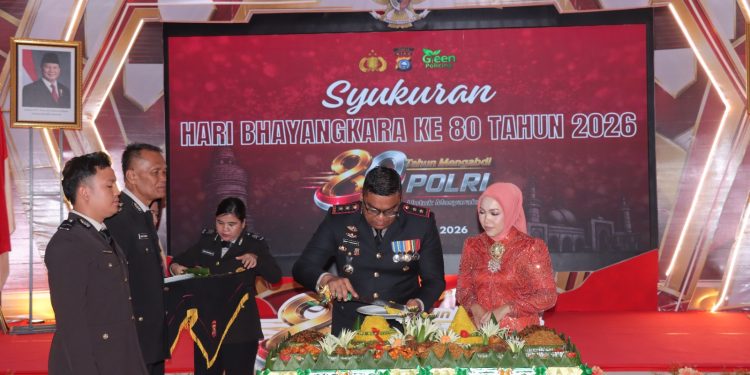 Syukuran Hari Bhayangkara KE-80 di Polres Kampar – Perkuat Silaturahmi