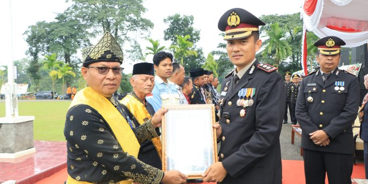 Hari Bhayangkara ke-80, Kapolres Kuansing Apresiasi Tokoh Masyarakat, Organisasi, dan Pelaku Usaha Pendukung Tugas Polri