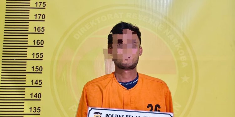 Satresnarkoba Polres Pelalawan Gerebek Rumah di Pkl Kerinci, 58 Paket Ganja Kering Siap Edar Diamankan