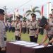 Kapolres Pelalawan Pimpin Upacara Sertijab 5 Pejabat, Tegaskan Komitmen Pelayanan Publik