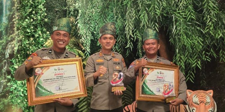Bhabinkamtibmas Polres Kuansing Raih Prestasi di Tingkat Polda Riau pada Hari Bhayangkara ke-80