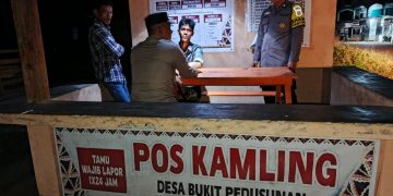 Polsek Jajaran Polres Kuansing Intensifkan Pengecekan Pos Kamling, Sinergi dengan Masyarakat Jaga Kamtibmas Tetap Aman dan Kondusif