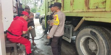 Polsek Jajaran Polres Kuansing Intensifkan Pengamanan dan Pengawasan SPBU, Pastikan Penyaluran BBM Tepat Sasaran