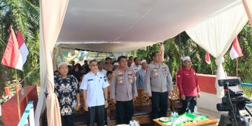 Kapolri Resmikan Jembatan Merah Putih Presisi Tahap II, Polres Rokan Hulu Ikuti Peresmian Secara Virtual di Rokan IV Koto