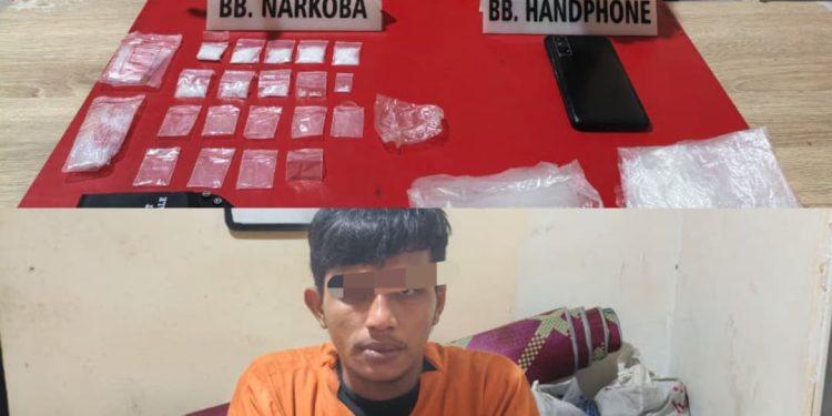 Dua Pelaku Narkoba Ditangkap di TKP Berbeda Oleh Satresnarkoba Polres Kampar