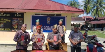 Polsek Rokan IV Koto Bersama Sat Reskrim Polres Rohul Berhasil Ungkap Kasus Jambret di Lubuk Betung, Pelaku Ditangkap di Pelalawan