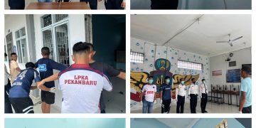 LPKA Kelas II Pekanbaru Kembali Melaksanakan Razia Rutin di Kamar Hunian Anak Dalam Mewujudkan Lingkungan Pembinaan yang Aman, Tertib, dan Kondusif